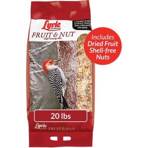 Lyric Fruit & Nut High Energy Mix Wild Bird Food, 20-lb bag