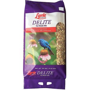 Lyric Delite High Protein No Waste Mix Wild Bird Food, 20-lb bag