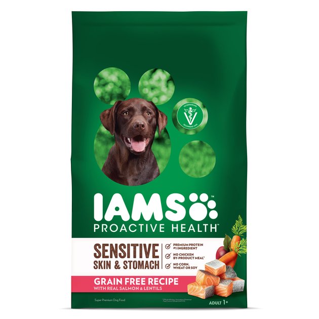 IAMS ProActive Health Sensitive Skin & Stomach with Real
