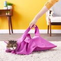 Cat-in-the-bag E-Z-Zip Cat Carrier Bag, Lavender, Large