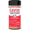 FLAVORS Red Meat Recipe Grain-Free Dog Food Topper & Treat Mix, 3.1-oz bottle