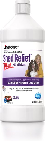 PetAg Linatone Liquid Skin & Coat Supplement for Cats & Dogs, 16-oz bottle slide 1 of 4