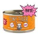 Tiny Tiger Pate Turkey & Giblets Recipe Grain-Free Canned Cat Food, 3-oz, case of 24