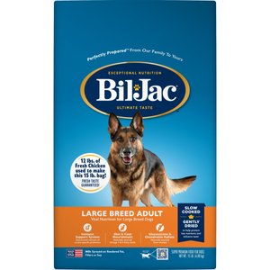 Bil-Jac Large Breed Adult Chicken Recipe Dry Dog Food, 15-lb bag
