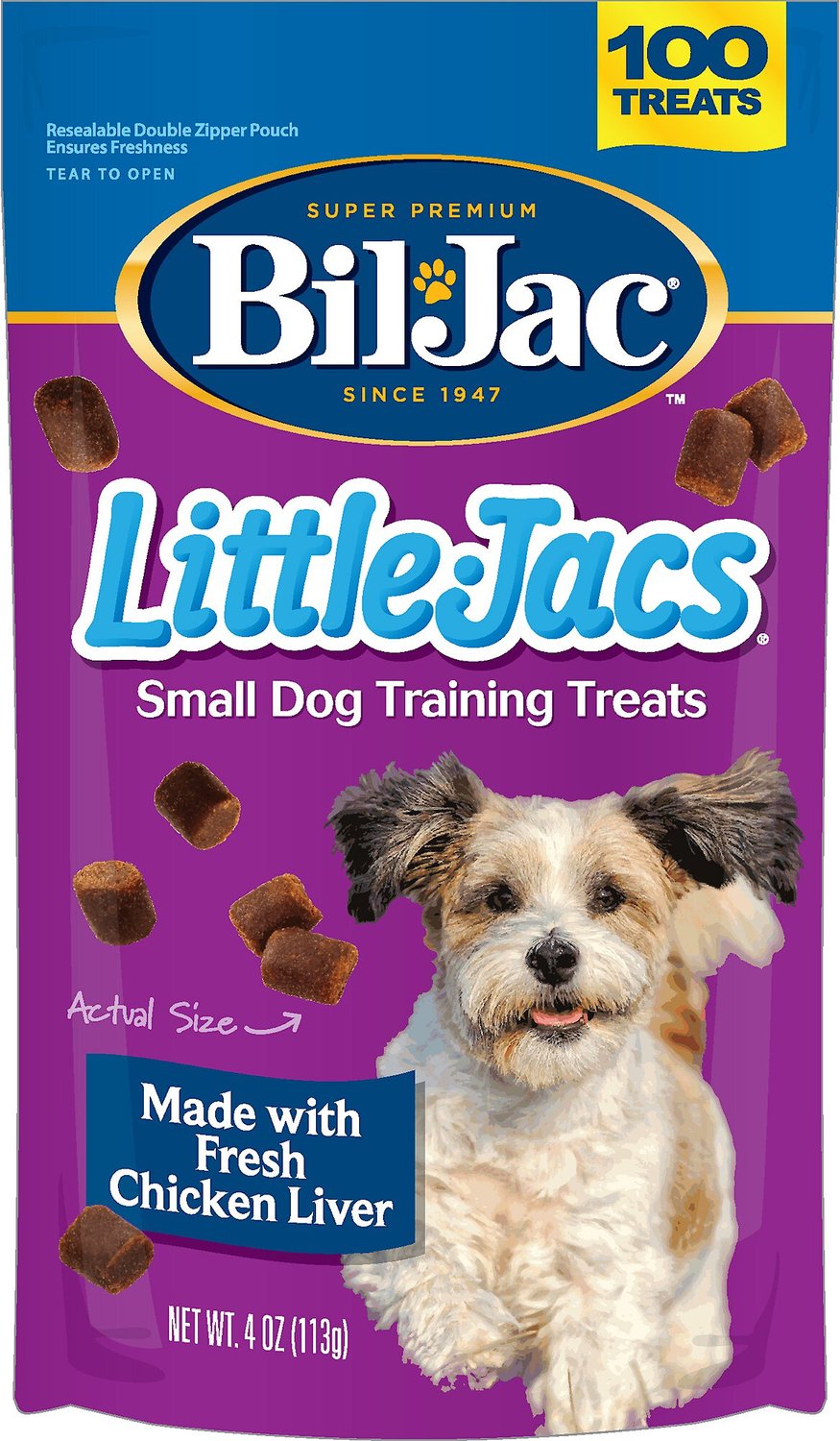 bil jac small dog training treats