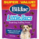 Bil-Jac Little-Jacs Small Dog Chicken Liver Training Dog Treats, 16-oz bag