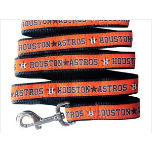 Pets First MLB Nylon Dog Leash, Houston Astros, Small: 4-ft long, 3/8-in wide