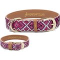 FriendshipCollar Pedigree Princess Leather Dog Collar with Friendship Bracelet, X-Small: 11 to 14-in neck, 3/4-in wide