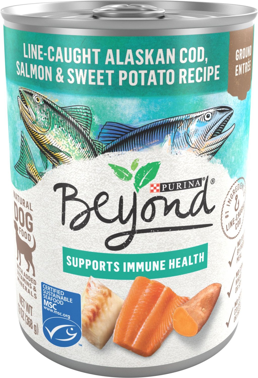 Purina Beyond Ocean Whitefish, Salmon & Sweet Potato Grain ...
