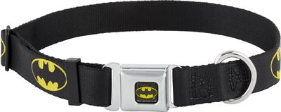 Buckle-Down Batman Shield Seatbelt Buckle Dog Collar, slide 1 of 1