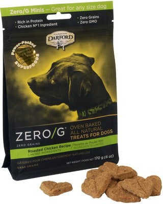 Darford Zero/G Minis Grain-Free Roasted Chicken Dog Treats, slide 1 of 1