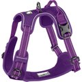 Chai's Choice Premium Outdoor Adventure 3M Polyester Reflective Front Clip Dog Harness, Purple, Large: 27 to 32-in chest