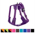 Chai's Choice Premium Outdoor Adventure 3M Polyester Reflective Front Clip Dog Harness, Purple, X-Large: 32 to 42-in chest
