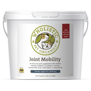 Wholistic Pet Organics Joint Mobility All-In-One Supplement, 4-lb