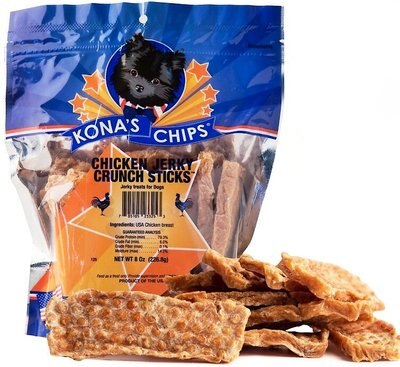 Kona's Chips Chicken Jerky Crunch Sticks Dog Treats, slide 1 of 1