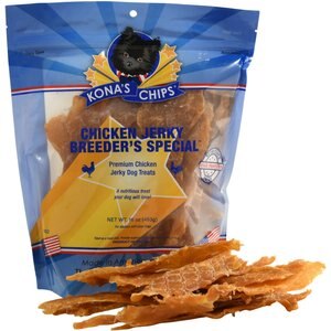 Kona's Chips Chicken Jerky Dog Treats, 16-oz bag