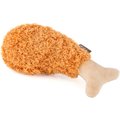 P.L.A.Y. Pet Lifestyle and You American Classic Food Fried Chicken Squeaky Plush Dog Toy