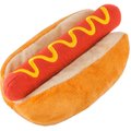 P.L.A.Y. Pet Lifestyle & You American Classic Food Hot Dog Squeaky Plush Dog Toy