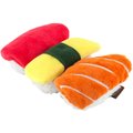 P.L.A.Y. Pet Lifestyle & You International Classic Food Sushi Squeaky Plush Dog Toy