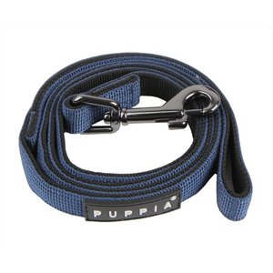 Puppia Two-Tone Polyester Dog Leash, Royal Blue, Large: 4.59-ft long, 0.8-in wide