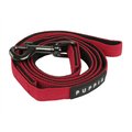 Puppia Two-Tone Polyester Dog Leash, Red, Medium: 3.94-ft long, 0.6-in wide