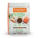 Instinct Be Natural Real Salmon & Brown Rice Recipe Freeze-Dried Raw Coated Dry Dog Food, 24-lb bag