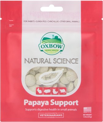 Oxbow Natural Science Papaya Support Digestive Health Small Animal Supplement, slide 1 of 1