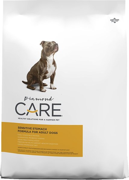 Diamond Care Sensitive Stomach Formula Adult Grain-Free Dry Dog Food, 25-lb bag slide 1 of 8