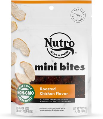 Nutro Mini Bites Roasted Chicken Flavor Dog Treats, slide 1 of 1