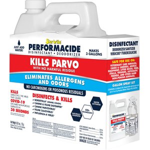 Performacide Kills Parvo Disinfectant & Deodorizer Kit, 1-gal jug
