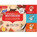 Rachael Ray Nutrish Natural Grain-Free Surf 'n Turf Variety Pack Wet Cat Food, 2.8-oz, case of 12