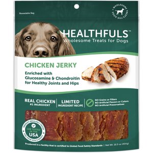 RUFFIN' IT Healthfuls Chicken Tenders With Glucosamine & Chondroitin Dog Treats, 16-oz bag