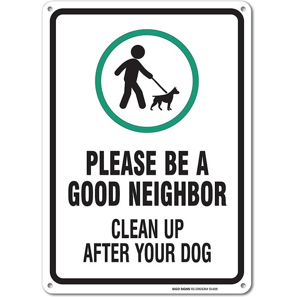Dog Poop Sign Poop Happens Please Clean It Up,
