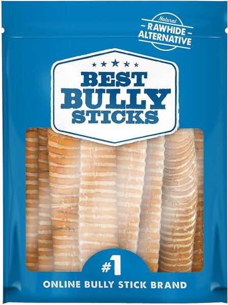 Best Bully Sticks 12" Beef Trachea Dog Treat, 12 count slide 1 of 8