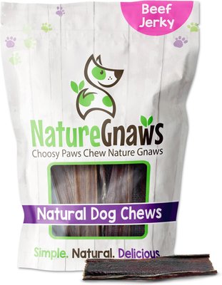 Nature Gnaws Beef Jerky Chews Dog Treats, slide 1 of 1