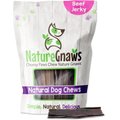 Nature Gnaws Beef Jerky Chews Dog Treats, 20 count, 4 - 5 in
