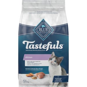 Blue Buffalo Healthy Growth Kitten Chicken & Brown Rice Recipe Dry Cat Food, 5-lb bag