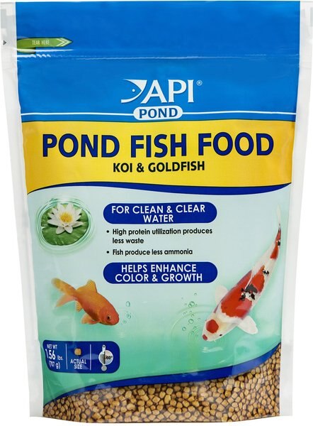 API Pond Koi & Goldfish Food, 1.56-lb bag slide 1 of 6