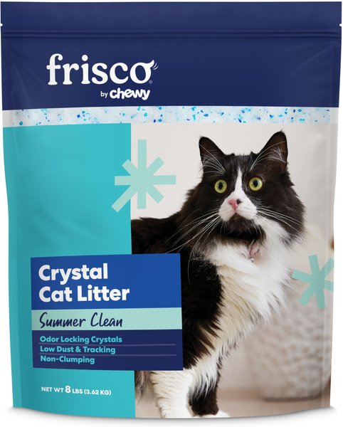 Frisco Summer Clean Scented Non-Clumping Crystal Cat Litter, 8-lb bag slide 1 of 7