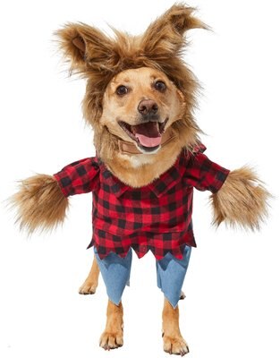 Frisco Front Walking Werewolf Dog & Cat Costume, slide 1 of 1