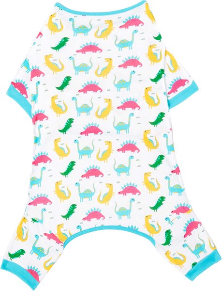 Frisco Dinosaur Print Dog & Cat Jersey PJs, Large slide 1 of 8