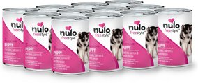 Nulo Freestyle Chicken, Salmon & Lentils Recipe Grain-Free Puppy Canned Dog Food, 13-oz, case of 12
