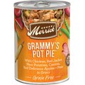 Merrick Grain Free Wet Dog Food Grammy's Pot Pie, 12.7-oz can, case of 12
