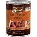Merrick Grain-Free Real Texas Beef Dinner Canned Dog Food, 12.7-oz can, case of 12