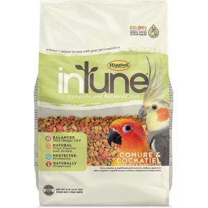 Higgins InTune Natural Bird Food, 2-lb bag