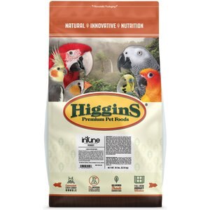 Higgins InTune Natural Parrot Food, 18-lb bag