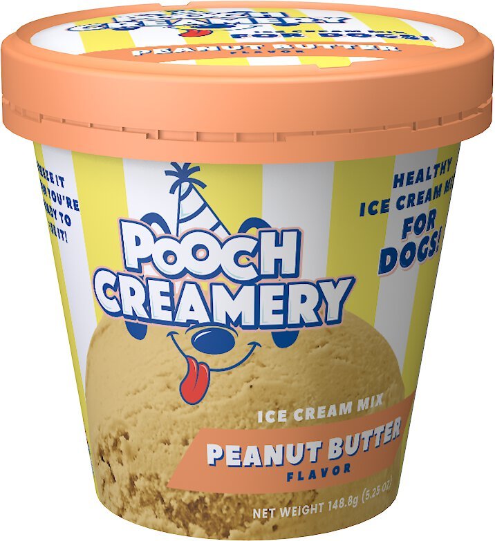 POOCH CREAMERY Peanut Butter Flavor Ice 