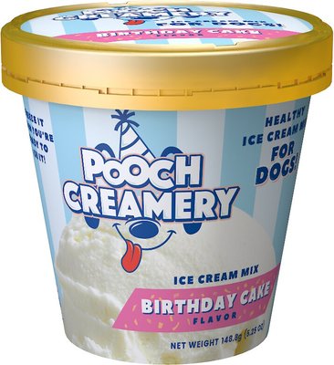 Pooch Creamery Birthday Cake Flavor Ice Cream Mix Dog Treat, 5.25-oz cup, slide 1 of 1