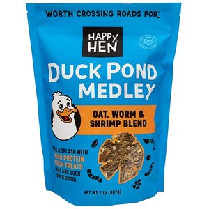 Happy Hen Treats Pond Medley Duck Treats, 2-lb bag