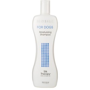 BioSilk Therapy Moisturizing Dog Shampoo, 12-oz bottle